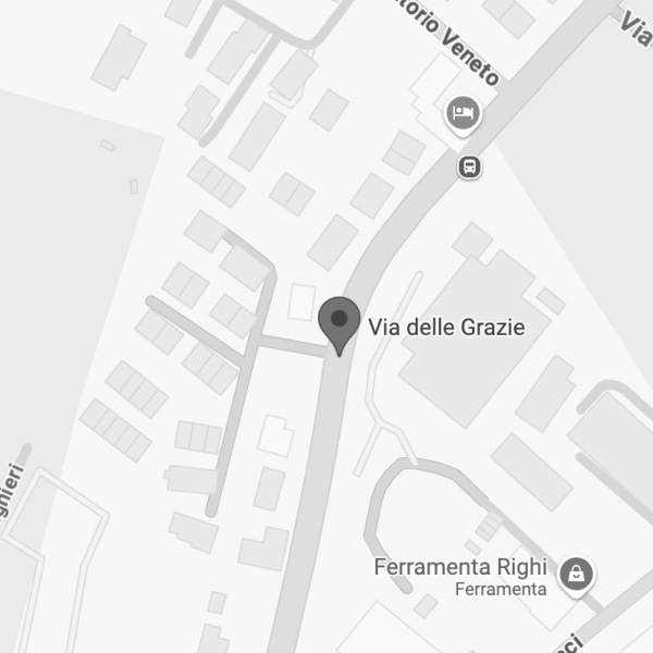 Mappa Via delle Grazie, 46A, posizione negozio di arredamento Area 67 Concept