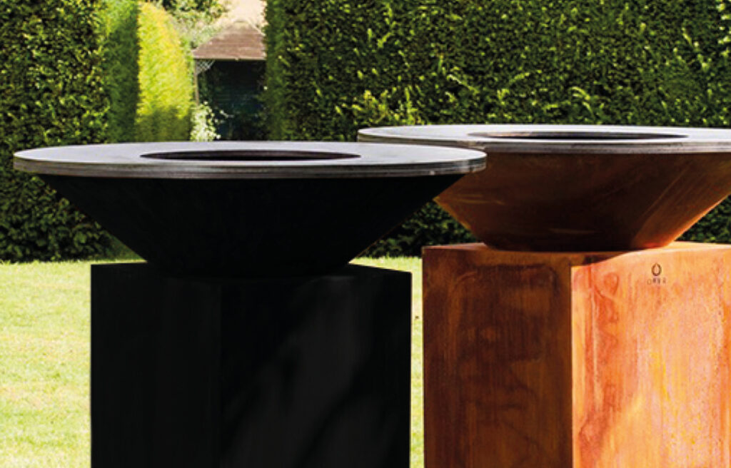 Dettaglio barbecue di design negozio di design Area 67 Design, Arco in Trentino